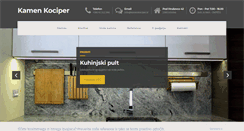 Desktop Screenshot of kamenkociper.si